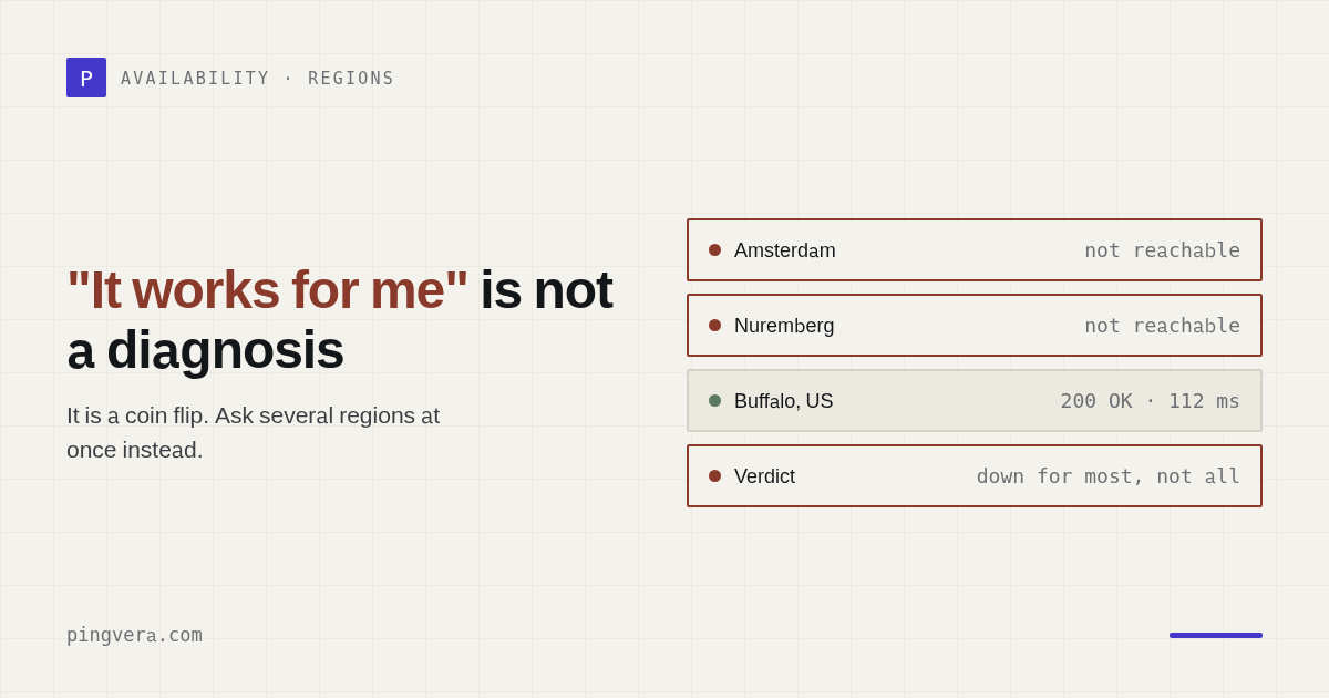 Your site is down: why it works for me is the worst answer a client can hear