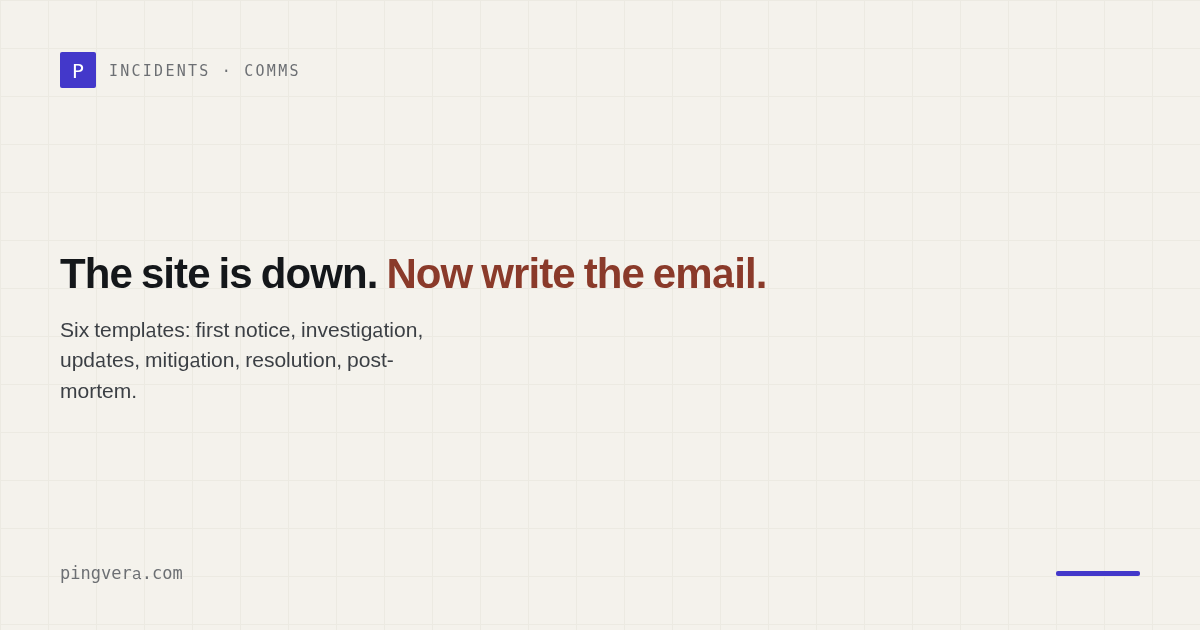 How to Tell a Client Their Website Went Down: Email and Status Update Templates