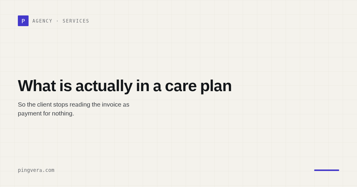 What a Website Maintenance Retainer Includes — So Clients Don't See It as Paying for Thin